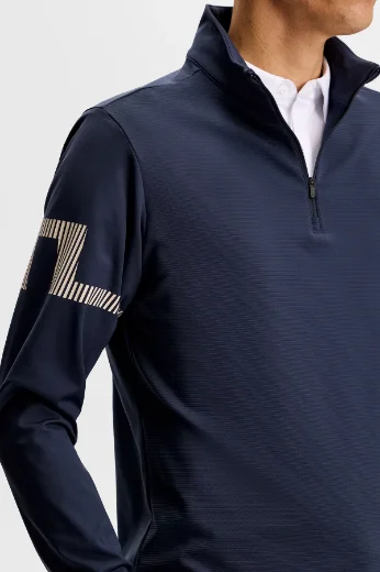 J Lindeberg Heath Strike Mid-Layer | Navy