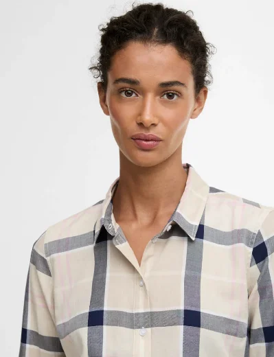Barbour Women's Bredon Check Shirt | Cherry Blossom Tartan