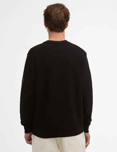 Barbour International Kaspain Crew Sweat | Black