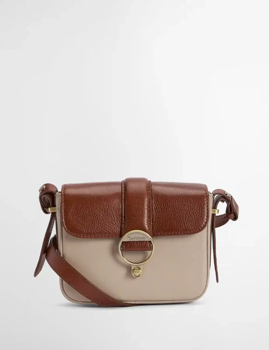 Barbour Women's Mini Rosa Bag | Pebbled/Pink Brown