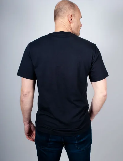 Lacoste Classic Fit Colour-Block T-Shirt | Black