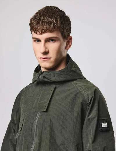 Weekend Offender Zeralda Overhead Jacket | Forest Green