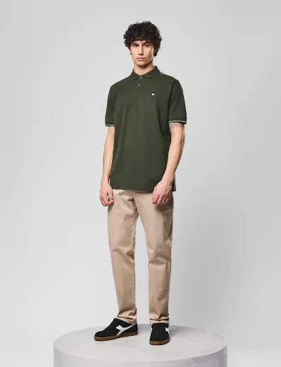 Weekend Offender Sakai Polo | Forest Green