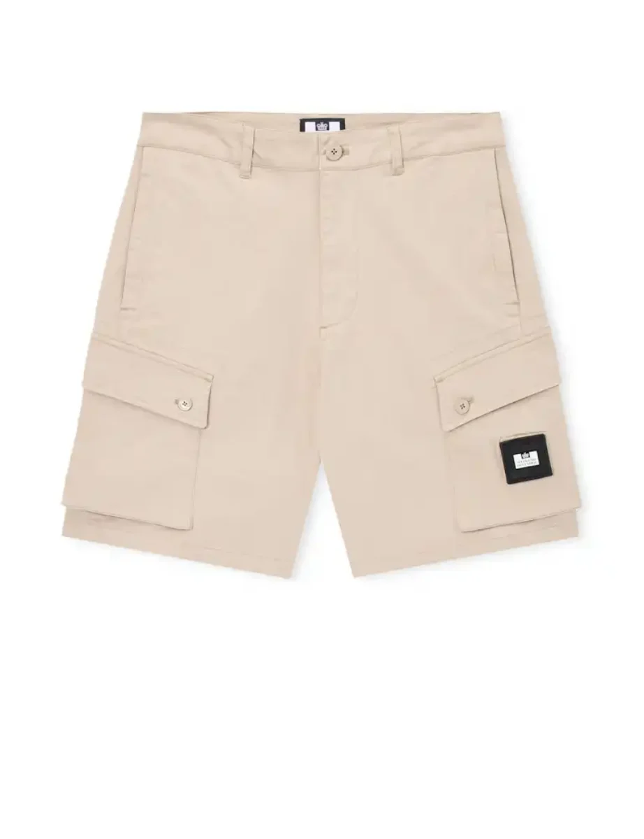 Weekend Offender Ksar Cotton Cargo Short | Stone