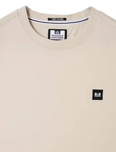 Picture of Weekend Offender Isley T-Shirt | Cement