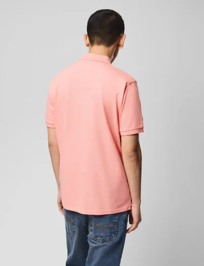Weekend Offender Heathcote Badge Polo | Coral