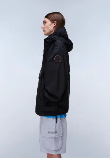 Picture of Napapjiri Rainforest Next Summer Anorak Jacket | Black