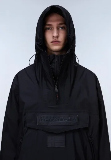 Picture of Napapjiri Rainforest Next Summer Anorak Jacket | Black