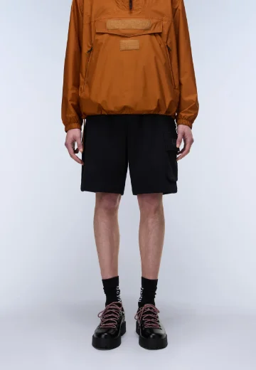 Picture of Napapijri Box Logo Sweat Cargo Shorts | Black