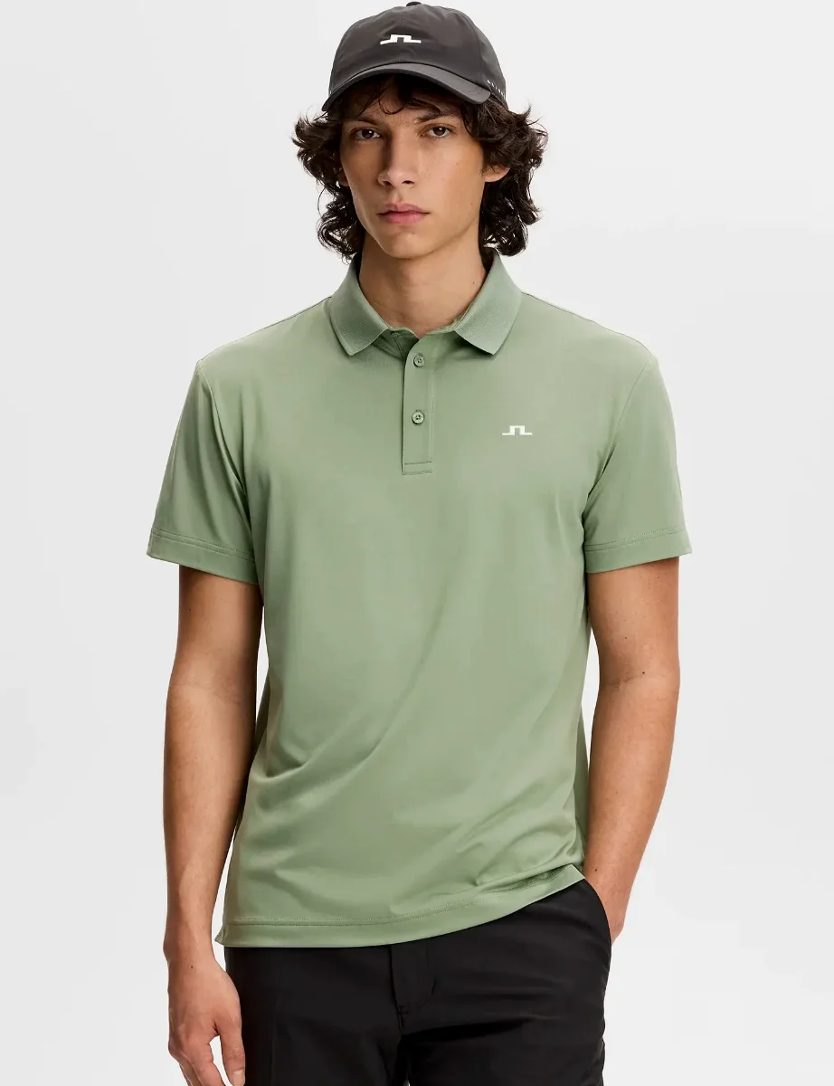 J.Lindeberg Bridge Polo | Hedge Green