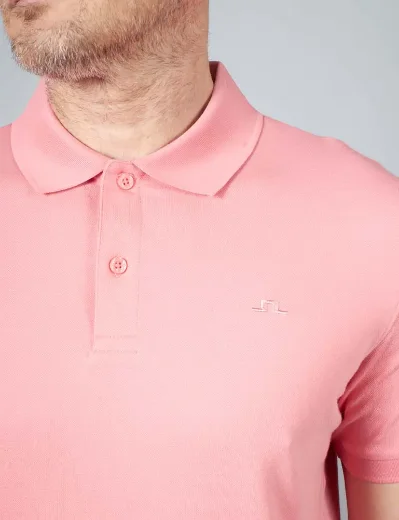J Lindeberg Verse Polo Shirt | Pink