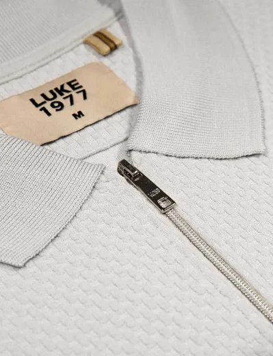 Luke 1977 Gilbraltar Polo Shirt | Ice Grey