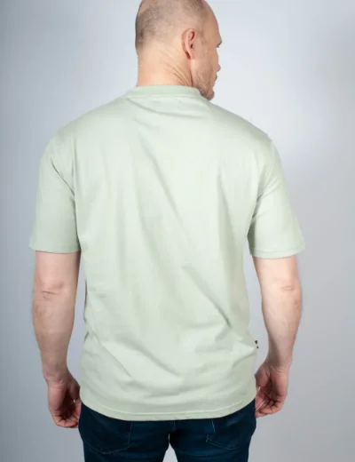 Aquascutum Club Check Piping T-Shirt | Sage Green