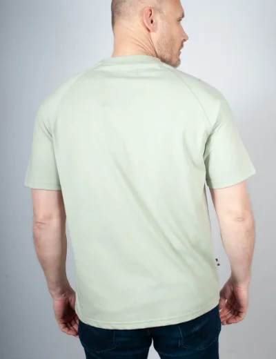 Aquascutum Active Raglan Pocket T-shirt | Sage Green