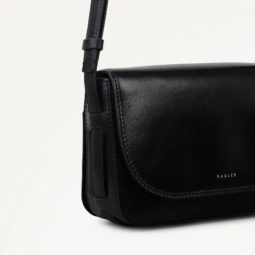 Radley Pocket Street Flapover Cross Body Bag | Black