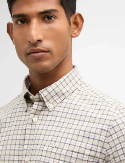 Barbour Lomond Tailored Fit Shirt | Oban Mist Tartan