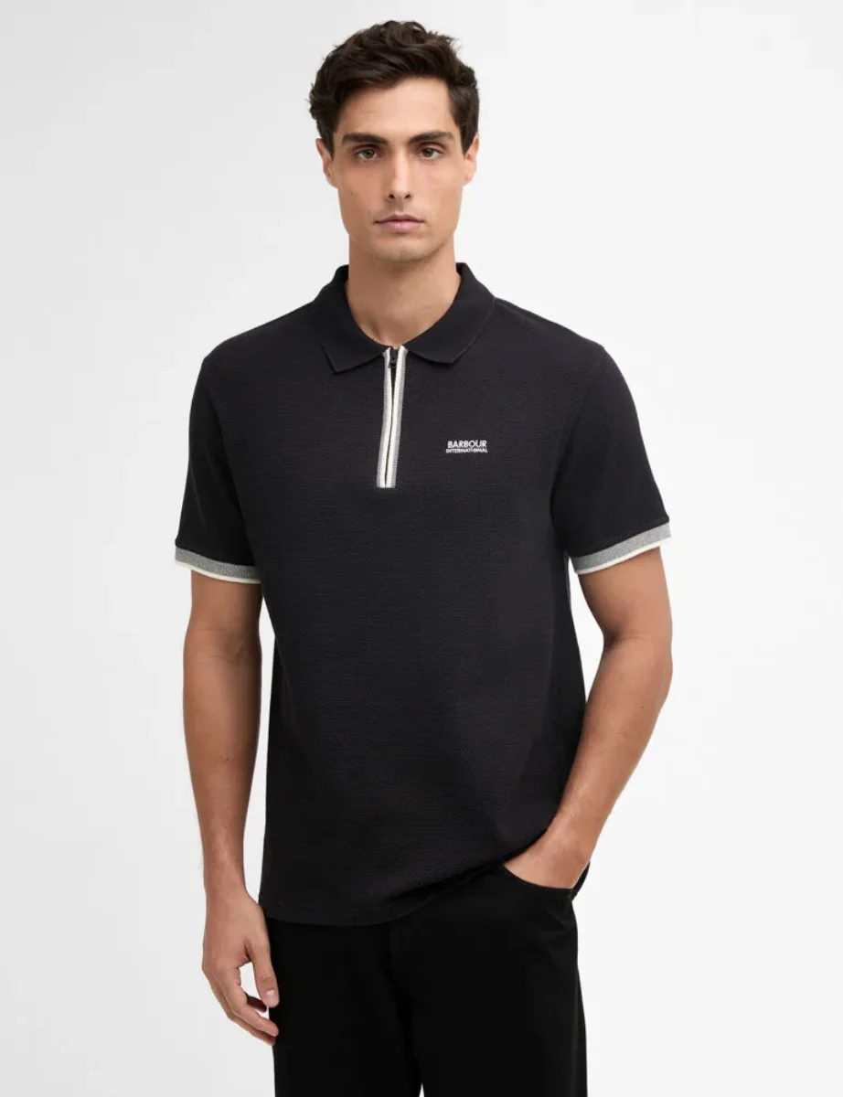 Barbour International Swinford Polo | Black
