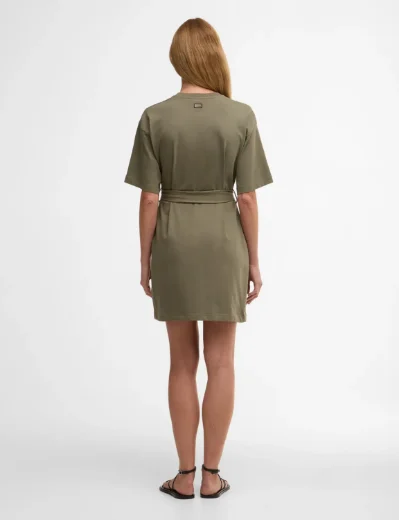 Barbour Intl Women's Uma Mini Dress | Dusky Khaki