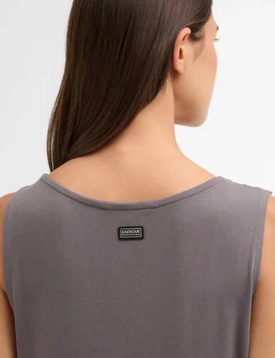 Barbour Intl Women's GIGI Midi Dress | Lavender Grey