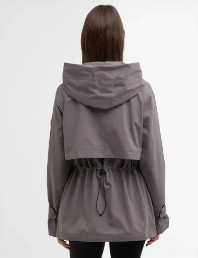 Barbour Intl Kyra Waterproof Jacket | Lavender Grey