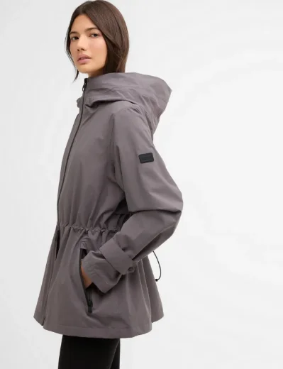 Barbour Intl Kyra Waterproof Jacket | Lavender Grey