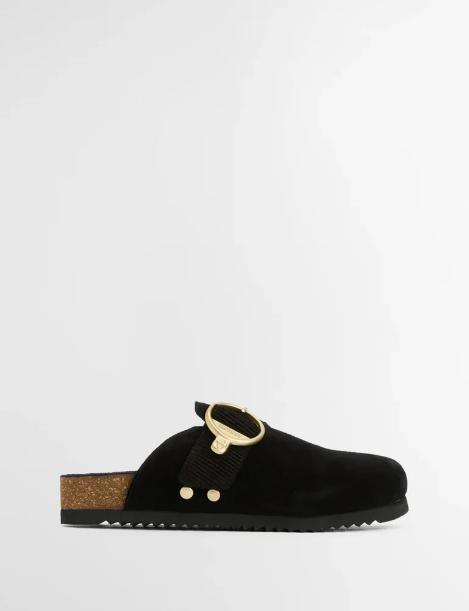 Picture of Barbour Women's Kyra Closed Toe Sandal | Black