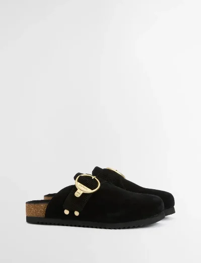 Picture of Barbour Women's Kyra Closed Toe Sandal | Black