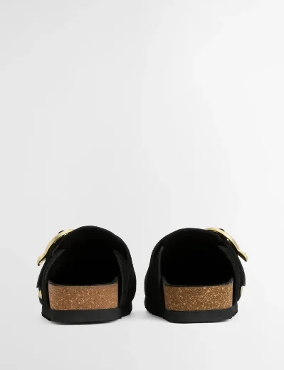 Picture of Barbour Women's Kyra Closed Toe Sandal | Black