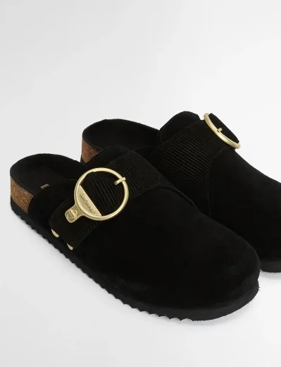 Picture of Barbour Women's Kyra Closed Toe Sandal | Black