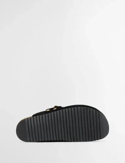 Picture of Barbour Women's Kyra Closed Toe Sandal | Black