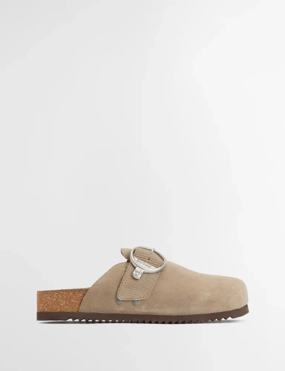 Picture of Barbour Women's Kyra Closed Toe Sandal | Taupe