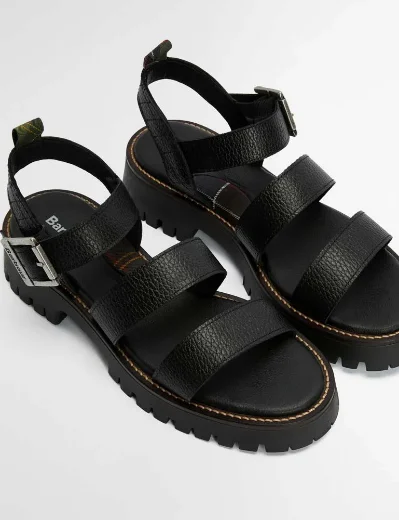 Picture of Barbour Women's Gabby Sandal | Black