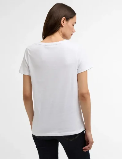 Barbour Women's Brambles T-Shirt | White