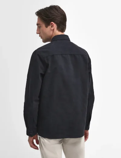 Barbour Washed Cotton Overshirt | Navy