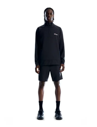 Picture of Berghaus Wavertree Half Zip Sweater | Black 