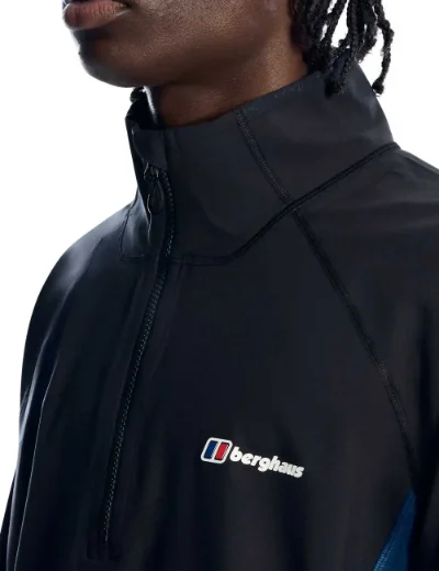 Picture of Berghaus Wavertree Half Zip Sweater | Black 