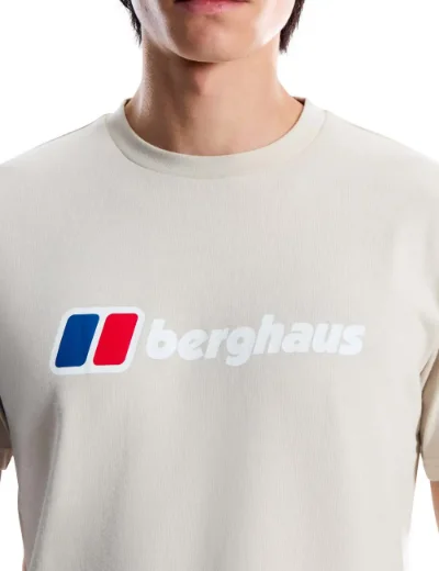 Picture of Berghaus Class XL-LOGO Tee | Beige