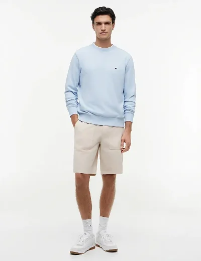 Tommy Hilfiger Terry Crew Neck Sweater | Breezy Blue