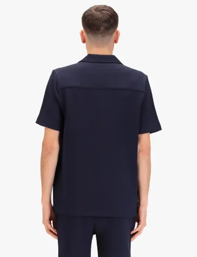 Luke 1977 Kawa Beach Short Sleeve Shirt | Dark Navy