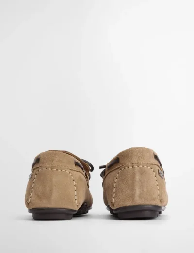 Picture of Barbour Men's Courage Driving Shoe | Taupe Suede
