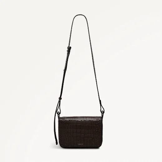 Radley Westwell Lane Small Flapover Cross Body Bag | Oak Croc