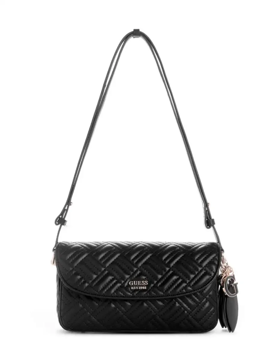 Guess Sally Convertible Crossbody Bag | Black