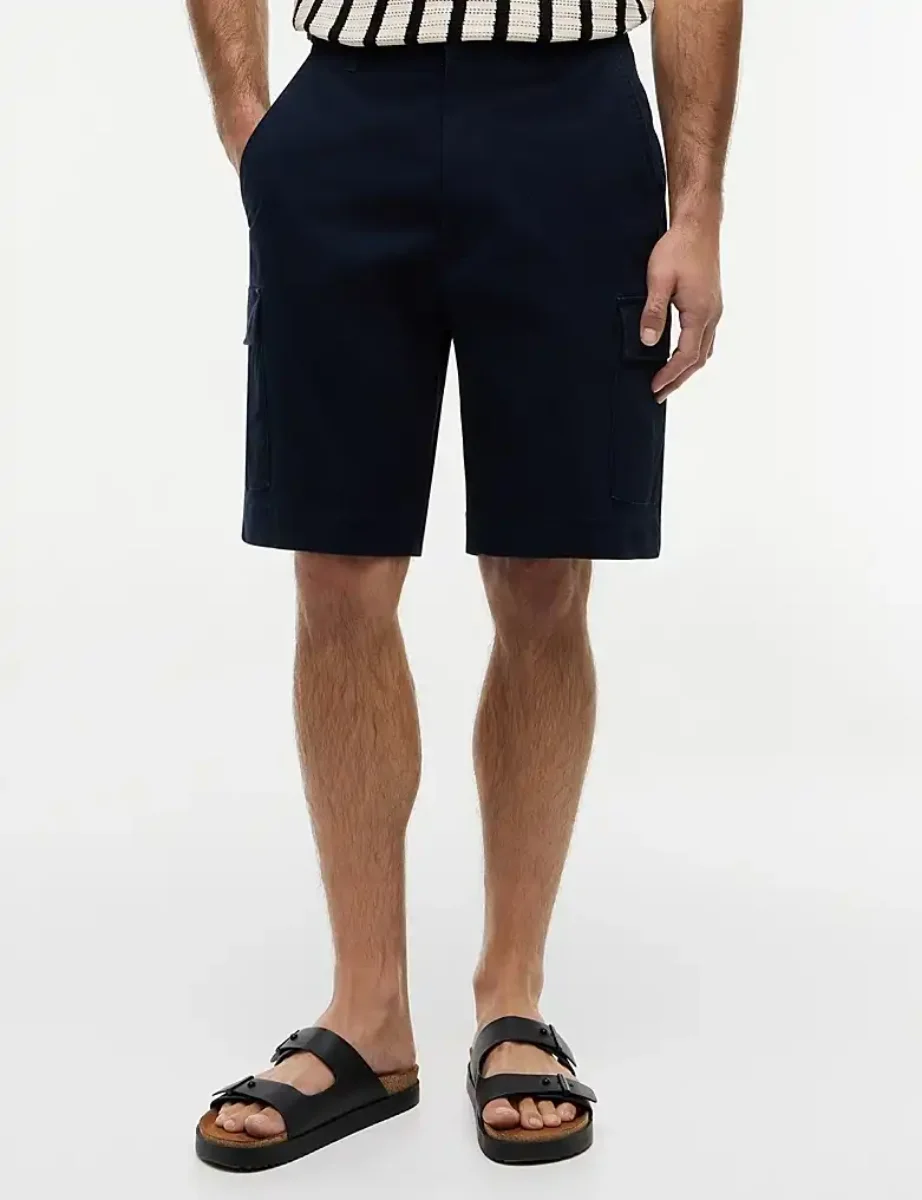Tommy Hilfiger Twill Relaxed Cargo Shorts | Navy