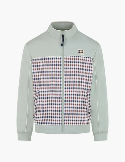 Aquascutum Active CC Scuba Track Top | Sage Green