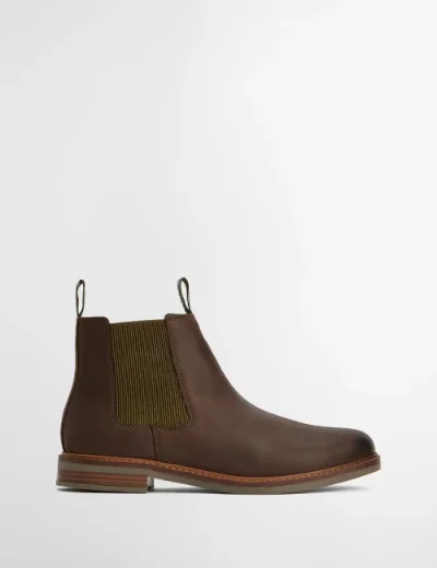 Barbour Farsley Chelsea Boot | Choco