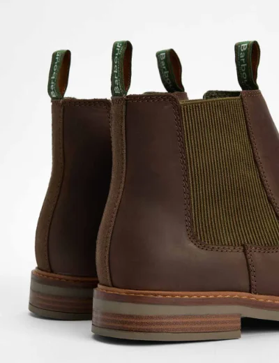 Barbour Farsley Chelsea Boot | Choco