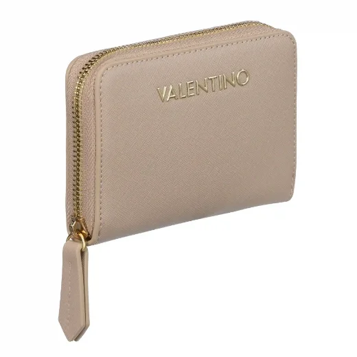 Valentino Zero RE Medium Zip Around Wallet | Ecru