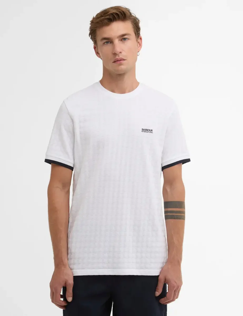 Barbour International Langston T-Shirt | White