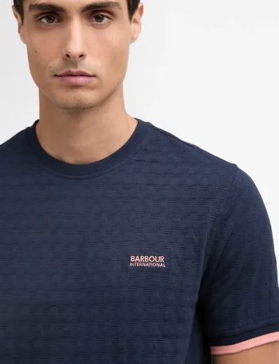Barbour International Langston T-Shirt | Navy