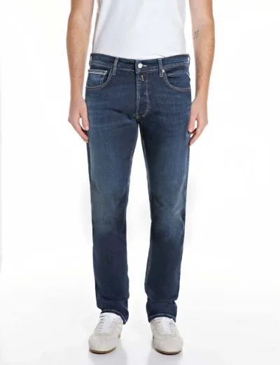 Replay Grover Straight-Fit Jean | Dark Blue